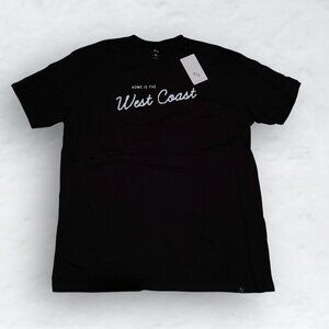 Peace Collective 'Home Is The West Coast' T Shirt NWT